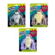 ORB Stretchee Monkee Mega 3 Pack - Stretch, Squish, and Even Squeeze These Monkeys for Stress Relief! Original Sensory/Fidget Collectible Toys for Kids & Adults