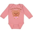 thumbnail image 3 of Inktastic I Love My Mommy- cute baby bear Boys or Girls Long Sleeve Baby Bodysuit, 3 of 5