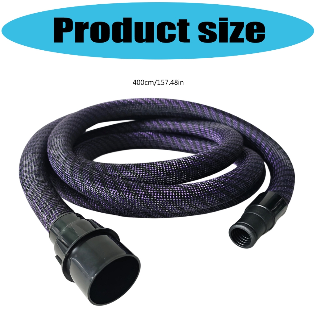 Nylon Vacuum Cleaner Hose Length 400cm Replacement Hose Attachment Enduring