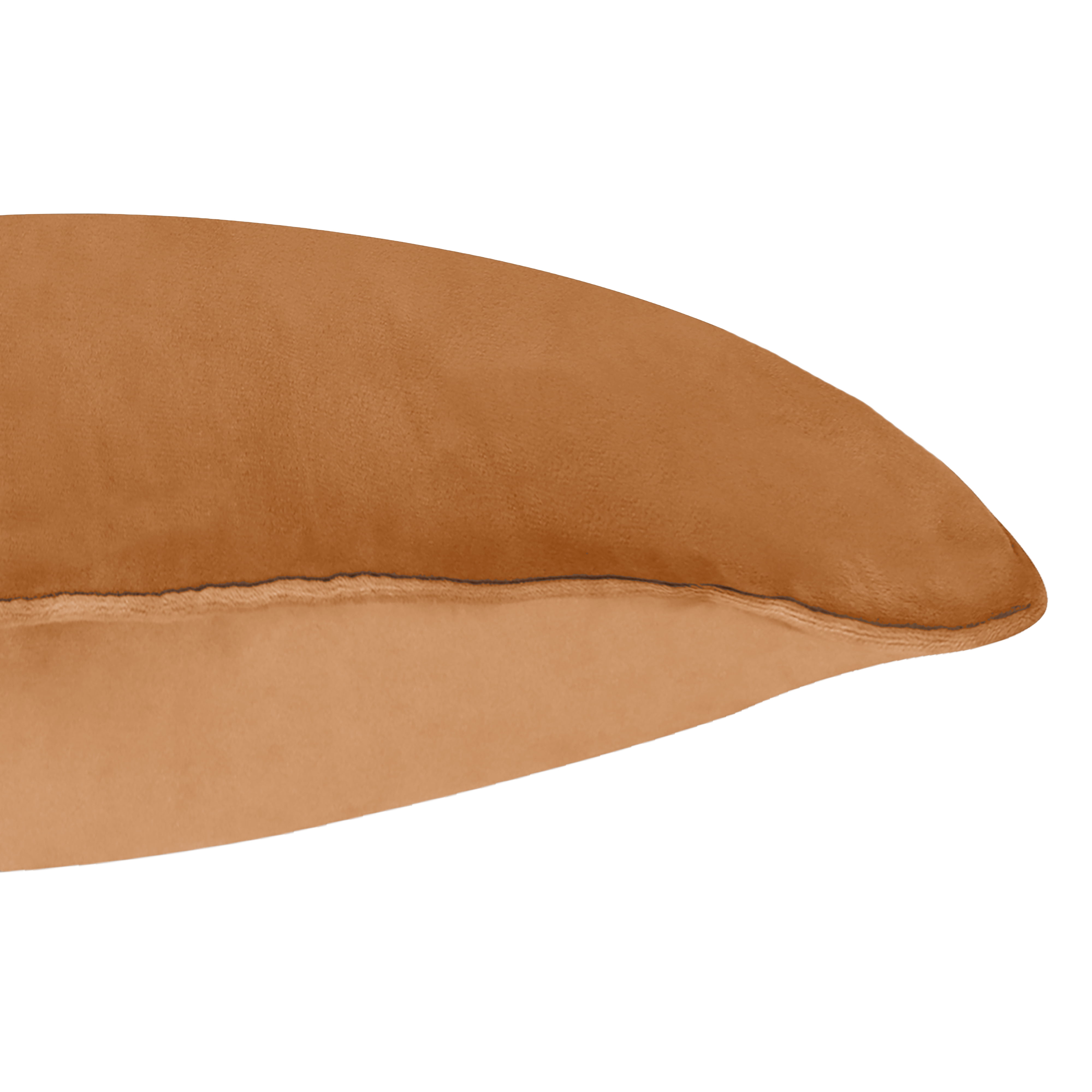 A1HC Hypoallergenic Down Alternative Decorative Throw Pillow, 20x20 in, Square, Pack of 1, Brown Derby