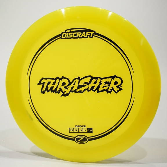 Discraft Z Thrasher Disc Golf Distance Driver, Pick Color/Weight [Stamp & Exact Color May Vary] Yellow 170-172 grams