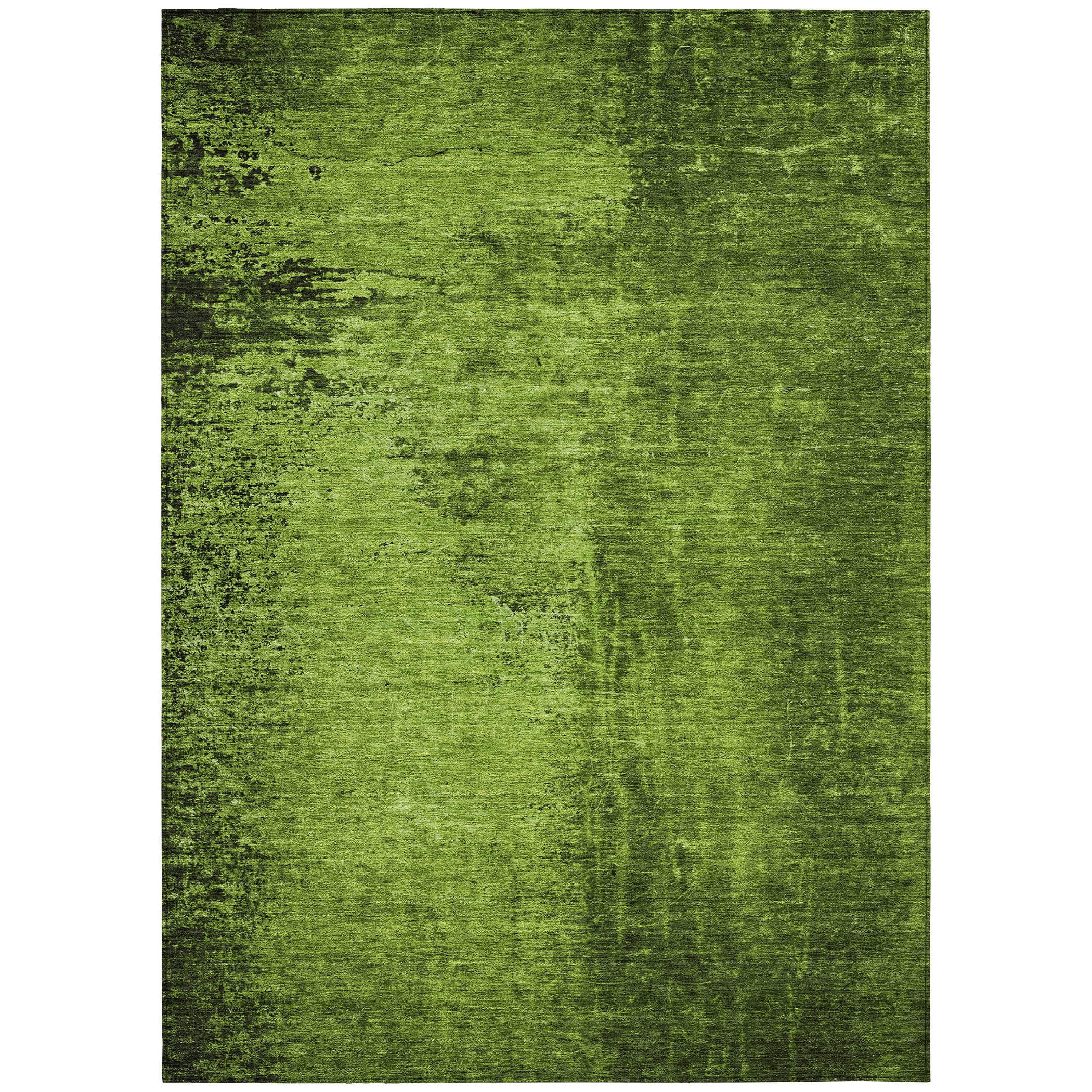 Addison Rugs Chantille Indoor/Outdoor Transitional Organic Green Washable Rectangle Rug, 10' x 14'