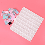 AMERTEER Professional Domino Molds for Resin Casting Jumbo Domino Molds for Resin Casting Double 12 Dominoes Mold, Shiny & No Scratches & Durable,8.66 x 7.87 x 0.39 inch 110g (2021 Version