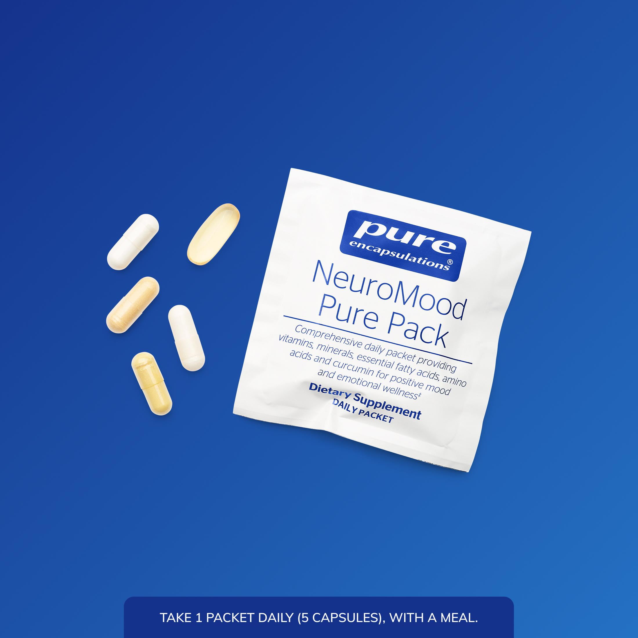 Pure Encapsulations NeuroMood Pure Pack | Comprehensive Dietary Supplement for Healthy Neurotransmitter Function* | 30 Packets