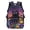 Black Cat Flower, variant on KUIFORTI Galaxy Black Cat Print Kids Backpack 17 Inch Lightweight School Bag with Front Pockets Suitable for Elementary Middle Students Back to School Essentials Gifts