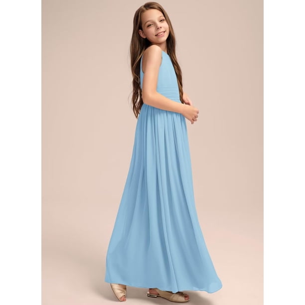 bridesmaid dresses for teenagers Lovely Dust Rose /Mint Junior Bridesmaid Dress Flower Girls Dress,Teen   Siaoryne