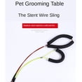 thumbnail image 5 of 1PC Pet Haunch Holder Dog Grooming Restricción Arnés Correa Loop para sit Amarillo + rojo Zulema Cat Grooming Bath Cuerda de alambre, 5 of 5