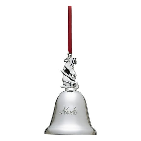Reed Barton Francis (Reed & Barton 1014 Engravable Noel Bell Ice Skates Plays: Skater's Waltz, 4.25-Inch, 35th Edition, Beautifully crafted in New England By Reed)