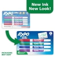 thumbnail image 2 of EXPO Dry Erase Markers, Fine Tip, Assorted Colors, 4 Count, 2 of 7