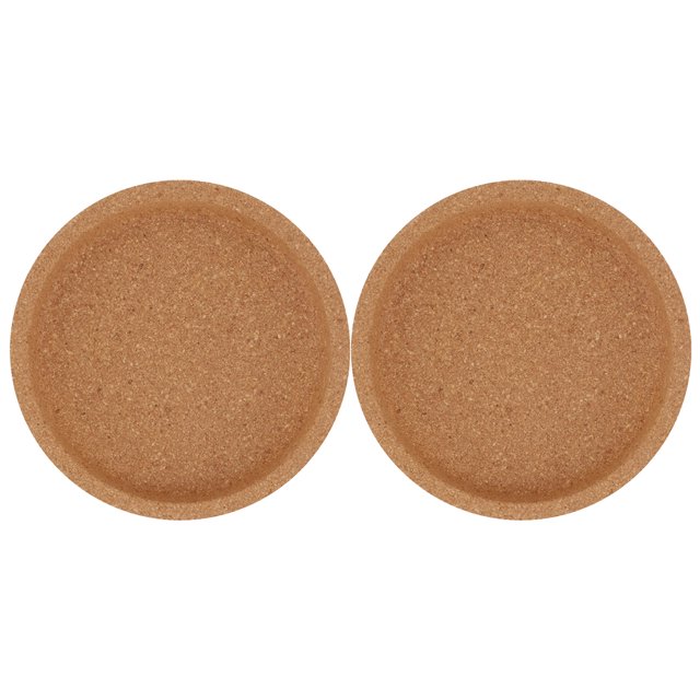 Miangastore 2Ensemble Porte-Gobelets sous-Verres pour Usage Domestique Couleur Bois de Liège