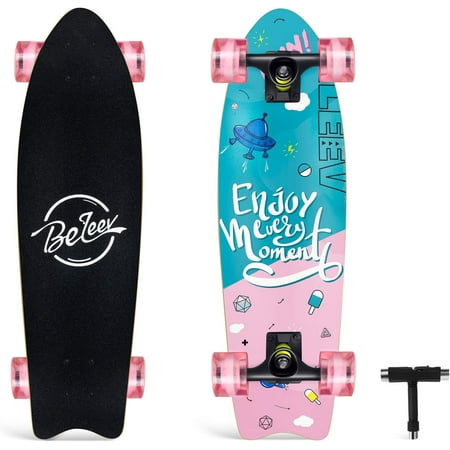 BELEEV Skateboards 31 x 8 inch, 7-laags Canadese Esdoorn Dubbel