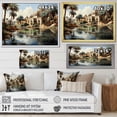 thumbnail image 4 of Designart "Reflecting on the Nile in Egypt" Egypt Canvas Art Print, 4 of 5