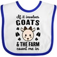 thumbnail image 3 of Inktastic If It Involves Goats & the Farm Count Me in Boys or Girls Baby Bib, 3 of 4