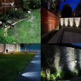 thumbnail image 5 of 2 uds, foco de luz Solar para césped, luz de jardín para exteriores, luz de paisaje RGB enchufable, luz blanca de 7 LED Sailing Electrónica, 5 of 5