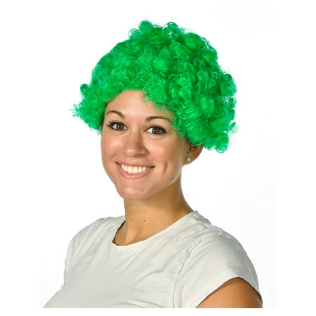 Mens Womens Child Costume Green Afro Umpa Lumpa St Patricks Day Wigs