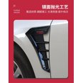 thumbnail image 4 of 3D Glossy Black Car Side Wing Air Flow Fender Intake Vent Trim Sticker Universal, 4 of 5