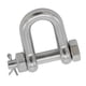 thumbnail image 3 of 1 PULGADA 25MM PLATA 316 ACERO INOXIDABLE GRILLETE HORQUILLA TORNILLO PASADORES ANCLA, 3 of 6