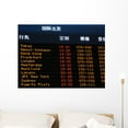 thumbnail image 1 of Canadian Airport Information Board Wall Mural by Wallmonkeys Peel and Stick Graphic (36 in W x 26 in H) WM308877, 1 of 4