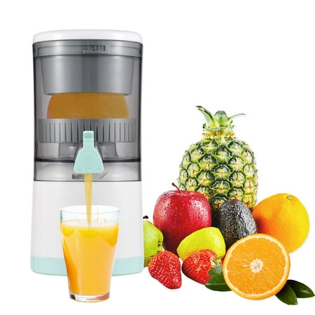 

Electric Orange Juice Squeezer Hands Free Portable Citrus Juicer for Orange Lemon Tomato Grape USB Powered Detachable &Washable