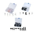 thumbnail image 4 of Baohd Goupille de Poussée Petite Grande Tête Planche à Épingles Légère pour Photo Murale Résistante à l'Usure Réutilisable Fournitures de Bureau Clair Noir/125 Pcs, 4 of 9