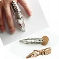 thumbnail image 5 of Anillos para mujeres, regalos para mujeres, anillos de dedo completo con nudillos articulados góticos punk para hombres geniales, los anillos, 5 of 5