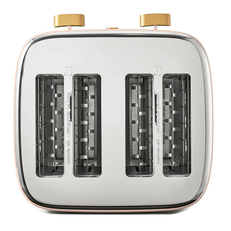 Beautiful 4-Slice Toaster with Touch-Activated Display, Rose Beautiful 4-Slice Toaster with Touch-Activated Display, Rose