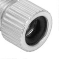 thumbnail image 2 of Adaptateur de pompe de vélo de montagne résistant à l'usure, convertisseur de valve Presta vers Schrader, 2 pièces/ensemble, argent, 2 of 4