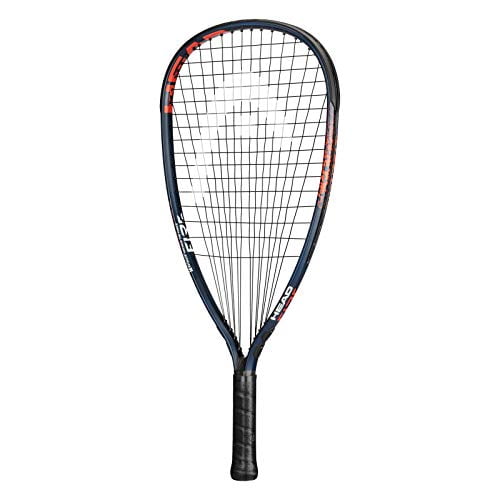 HEAD MX Fire 190 Beginners Racquetball Racket - Pre-Strung Head Light Balance Racquet