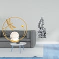 thumbnail image 2 of Escultura De Metal Con Forma De Bola De Cristal, Adorno, Estatua, Soporte Para Pasillo, Chimenea, Dormitorio, Sala De Estar, Oficina, Guan Yin Kuanyin, Artesanías, Regalos, Colección De, 2 of 8
