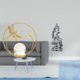 thumbnail image 2 of Estatua de bola de cristal,Estatuas de bolas de cristal para decoración del hogar,escritorio interior,Escultura de bola de cristal Figura de hierro Decoración,Estatua de Guan Yin,Estatua de, 2 of 8