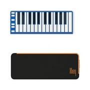CME XKey Mobile Musical Keyboard - Blue + CME Xkey Mini Keyboard Supernova Carrying Case