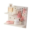 thumbnail image 3 of Organizador de pared con estantes de tablero perforado ANGGREK multifuncional, 3 of 8