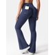 thumbnail image 2 of Leggins YEOREO Brittany Flare con bolsillos para mujer, color azul marino, talla M, 2 of 6