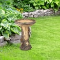 thumbnail image 4 of Comedero para pájaros, comedero para pájaros de jardín, herramienta para beber de resina natural, artesanía decorativa, comedero para pájaros, 4 of 5