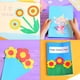 thumbnail image 4 of Perforadoras de papel para manualidades, perforadoras de papel de 1 pulgada, perforadoras para álbumes de recortes con papel adhesivo para manualidades, estrella redonda, cuadrado, corazón, flor, onda, 4 of 7