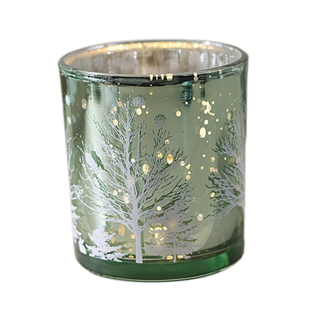 Morden Candlestick Cup Candle Holder Escultura de mesa decorativos Art Decor Verde Zulema Candelero