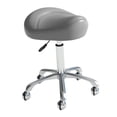 thumbnail image 2 of yotijay Saddle Stool Ergonomic Lift Stool Thick Seat Padding Swivel Salon Stool for grey, 2 of 9