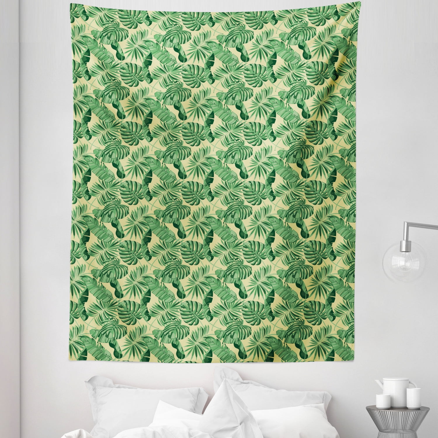 Jungle Tapestry, Botanical Foliage Pattern Inspired by Greenery of ...