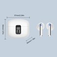 thumbnail image 5 of Auriculares TWS Auriculares intrauditivos 5.3 compatibles con Bluetooth con control táctil de baja latencia Sywqhk Para estrenar, 5 of 5