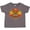 Charcoal Grey, variant on Inktastic Thanksgiving Day Turkey Football Fan Boys or Girls Toddler T-Shirt