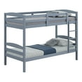 thumbnail image 3 of Furniture of America Alli Kids Solid Wood Twin-over-Twin Detachable Bunk Bed, Gray, 3 of 6