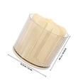 thumbnail image 2 of OUNONA Boite Rangement Crayon Plastic Light Yellow Desk Accessory 1Set Back to School, 2 of 8