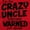 Red, variant on Crazy Uncle Family Relative Warning Men's Graphic T Shirt Tees Brisco Brands L
