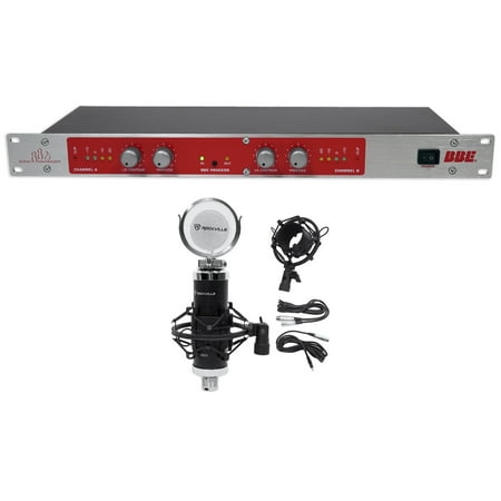 Bbe Signal Processor - BBE 882I Professional Sonic Maximizer Signal Sound Processor + Studio Microphone