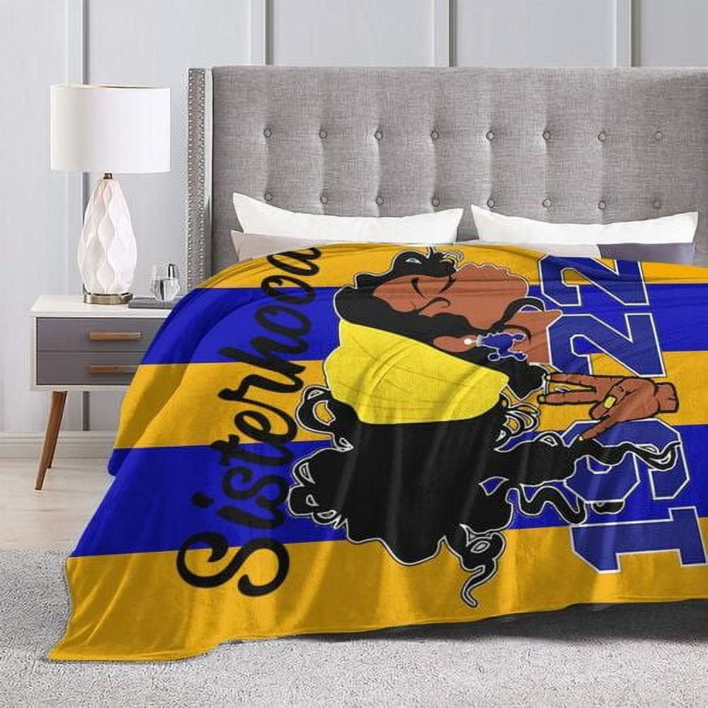 Sigma Gamma Rho Blanket Sigma Gamma Rho Sorority Paraphernalia Gifts for Women Lightweight Flannel Throw Blankets 1922 Poodle Gifts