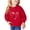 Red, variant on Iyufng Toddler Girls Sweatshirts,Graphic Cotton Crewneck Pullover Sweatshirt for Girls,Toddler Kids Boys Girls Valentine's Day Heart Print Long Sleeve Hoodless Sweatshirts,Toddler Girls Shirts Tops
