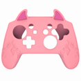 thumbnail image 2 of PlayVital Cute Demon Silicone Grip Cover for Nintendo Switch Pro Controller, Anti-Slip, Kawaii Protective Skin with Joystick Caps and Stickers – Compatible with Nintendo Switch Pro- Pink, 2 of 9