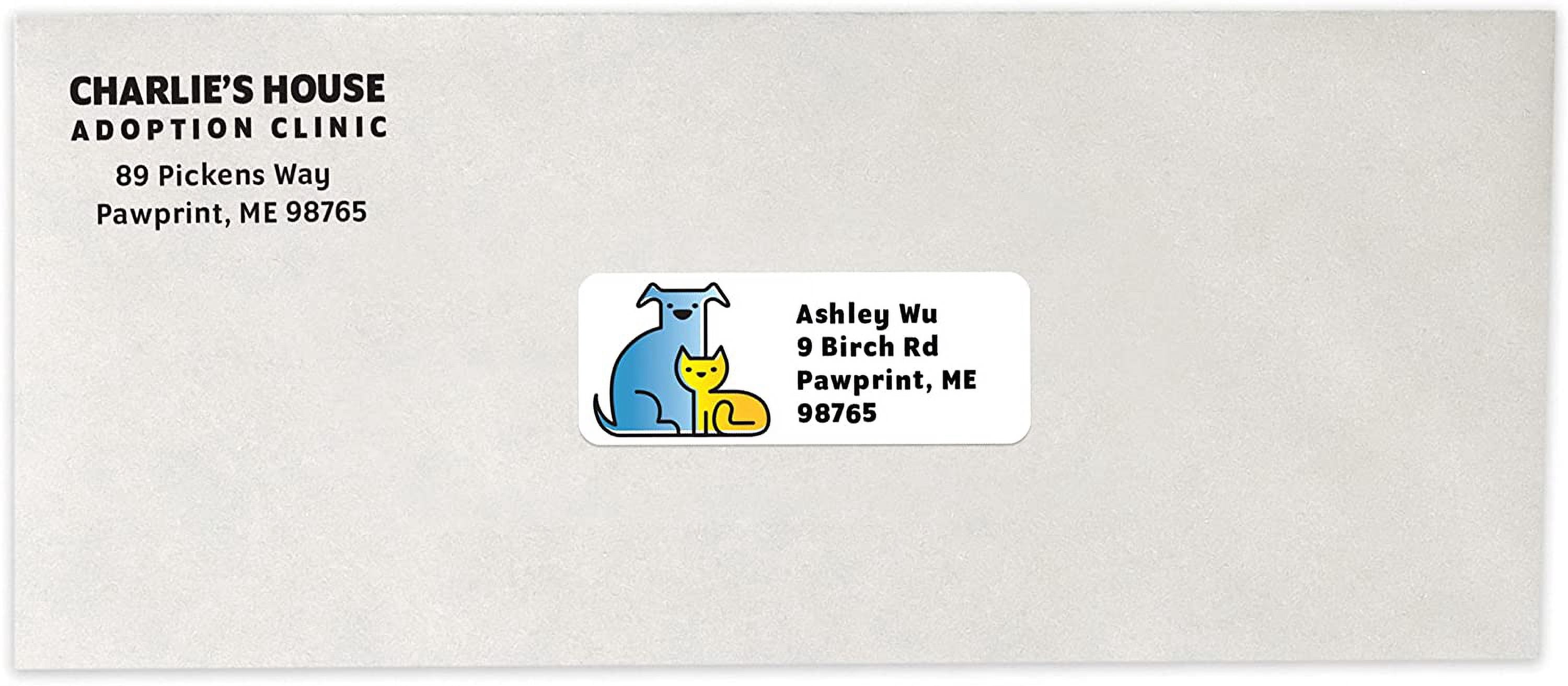 MACO Laser/Inkjet White Address Labels Bulk-Pack, 1" x 2-5/8", 30 per Sheet, 500 Sheets, 15000 Labels per Box