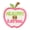 Healthy Eating Patch 2, variant on 12 pieces 2" Custom Activity Scouts Applique Fun Patches - Hay Ride (Grey Tires) Patch