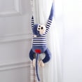thumbnail image 3 of EUBUY Gibbon Plush Toy Simulation Hanging Gibbon Doll Stuffed Cotton Long Arm Monkey Animal Doll Toy Paste Hands Soft Home Decoration Gifts for Children Dark Blue 29.52", 3 of 10